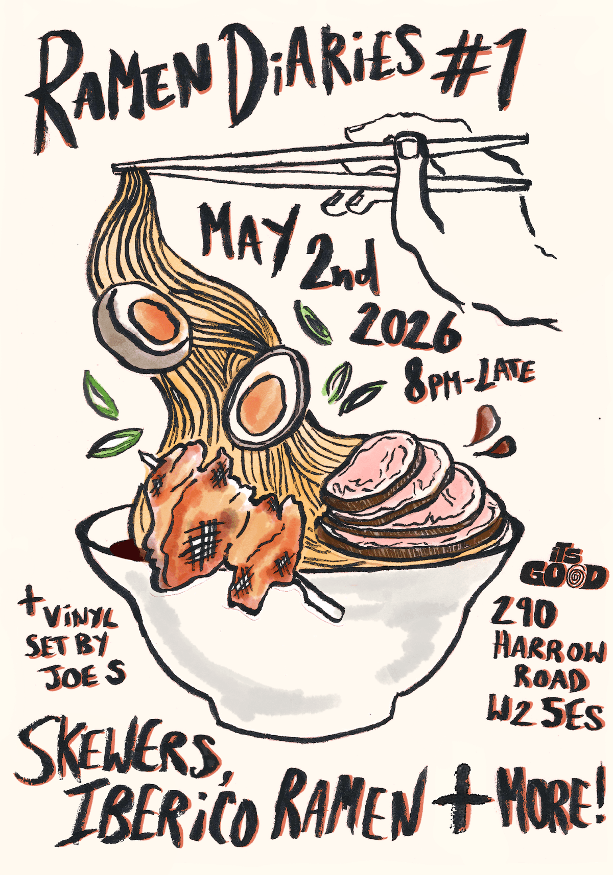 Ramen Diaries #1 — founding flyer
